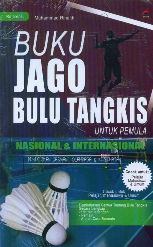 Cover Buku Buku Jago Bulu Tangkis Untuk Pemula