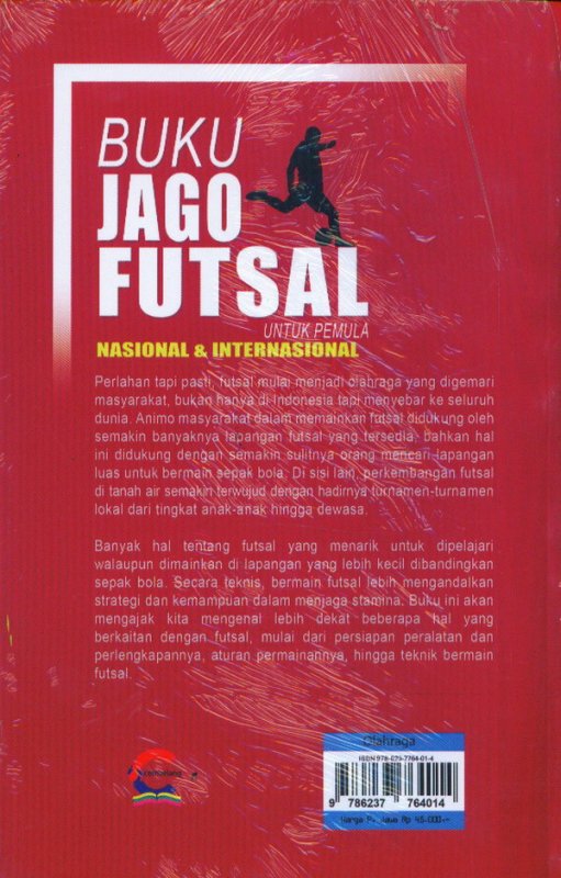 Cover Belakang Buku Buku Jago Futsal Untuk Pemula