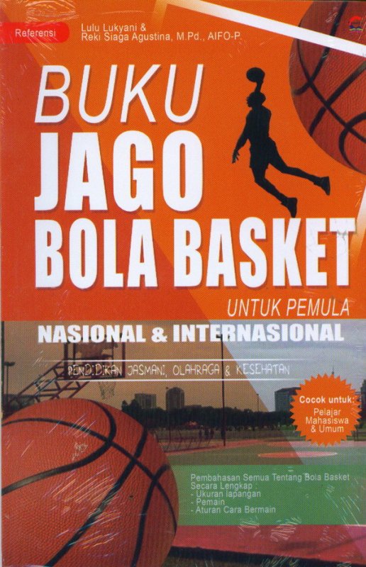 Cover Buku Buku Jago Bola Basket Untuk Pemula
