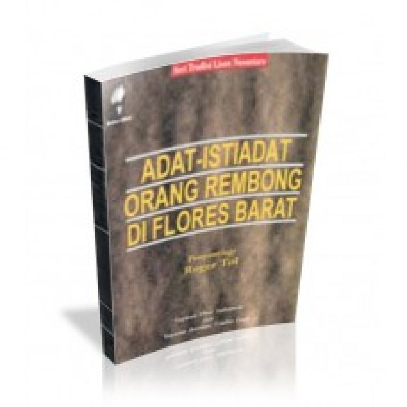 Cover Buku Adat Istiadat Orang Rembong di Flores Barat