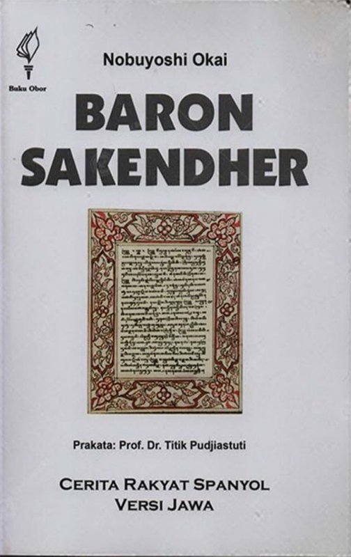 Cover Buku Baron Sakendher