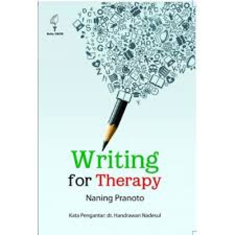 Cover Buku Writing for Therapy(psikologi)