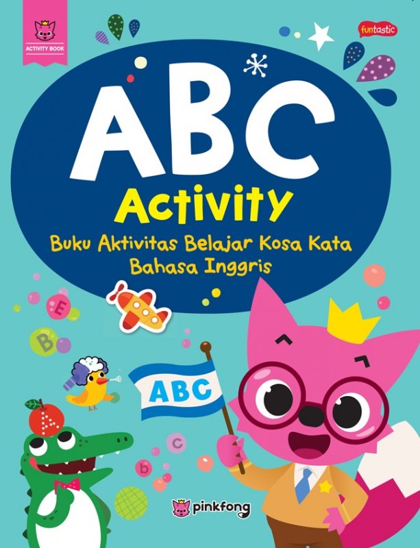 Cover Buku Abc Activity : Buku Aktivitas Belajar Kosa Kata Bahasa Inggris