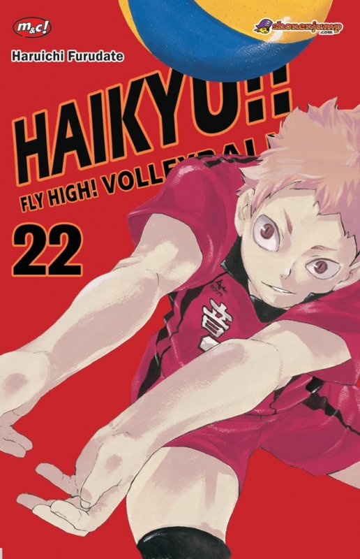 Cover Buku Haikyu!!: Fly High! Volleyball! 22