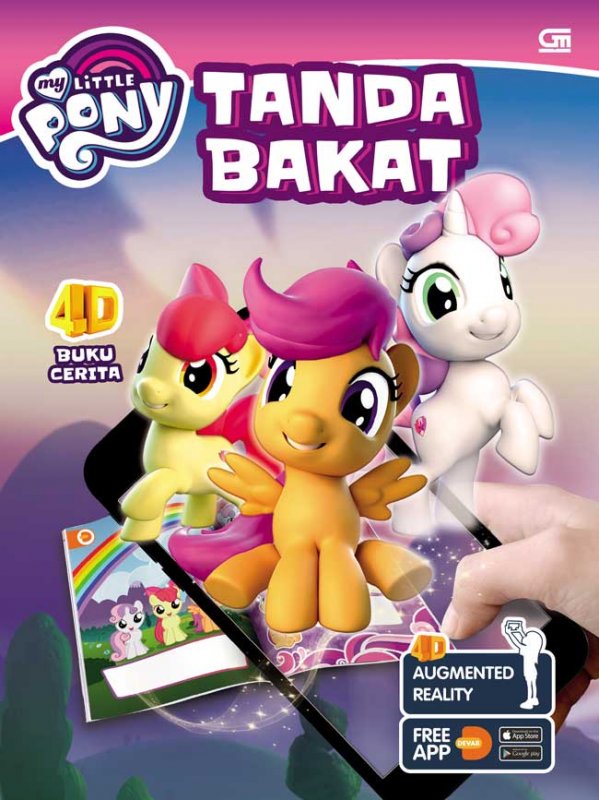 Cover Buku My Little Pony: Tanda Bakat