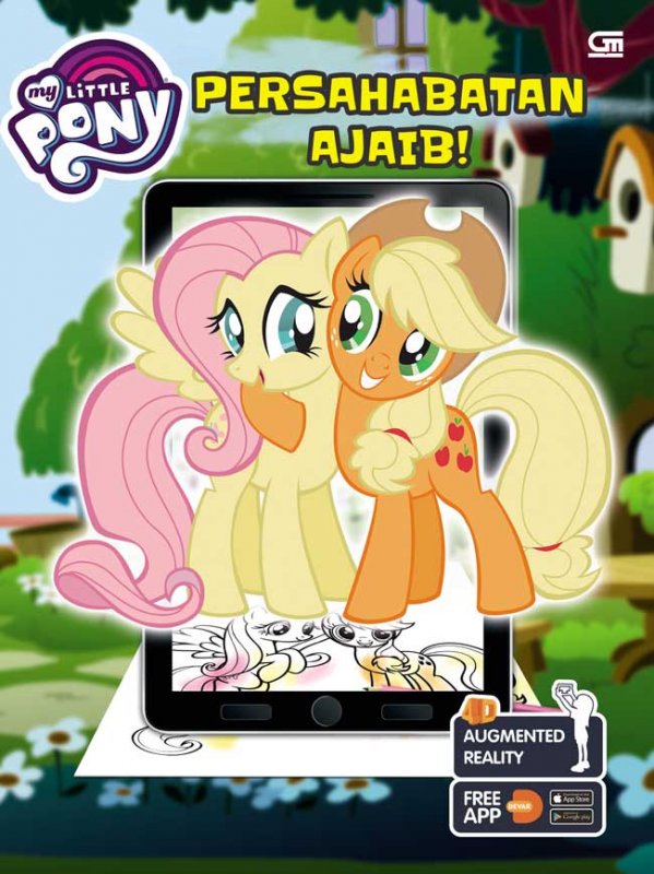 Cover Buku My Little Pony: Persahabatan Ajaib!