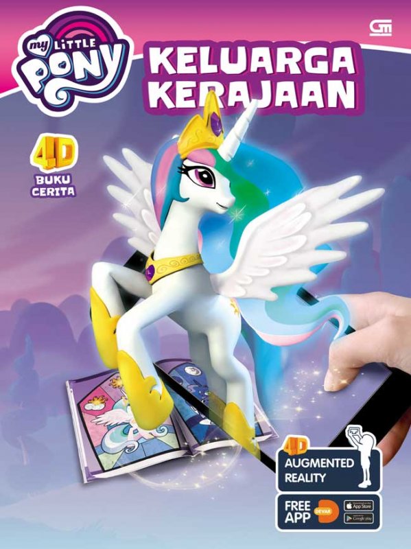 Cover Buku My Little Pony: Keluarga Kerajaan