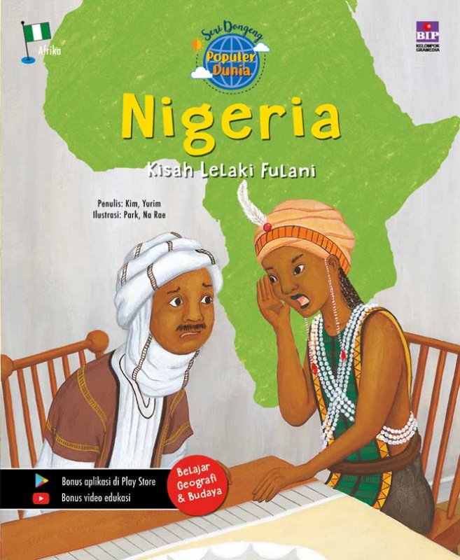 Cover Buku Seri Dongeng Populer Dunia : Kisah Lelaki Fulani