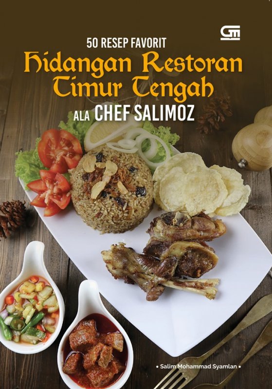 Cover Buku Masakan Timur Tengah Populer Favorit Ala Chef Salimoz