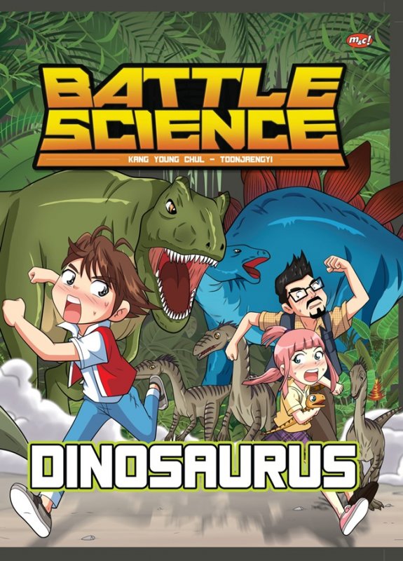 Cover Buku Battle Science : Dinosaurus