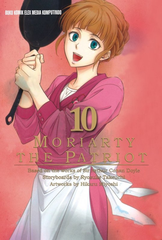 Cover Buku Moriarty the Patriot 10