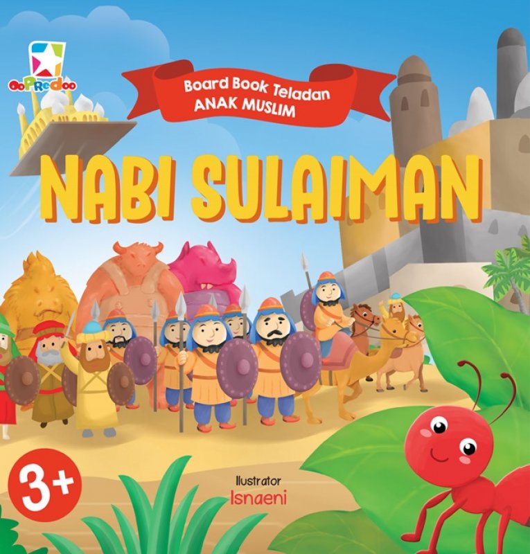 Cover Buku Board Book Teladan Anak Muslim: Nabi Sulaiman