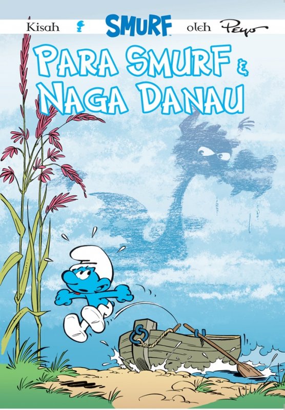 Cover Buku Lc: Para Smurf Dan Naga Danau
