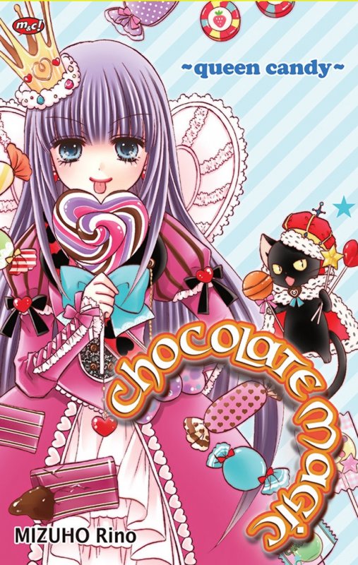 Cover Buku Chocolate Magic - Queen Candy