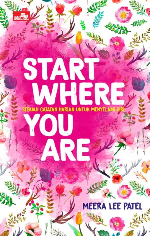 Cover Buku Start Where You Are-sebuah catatan harian menyelami diri