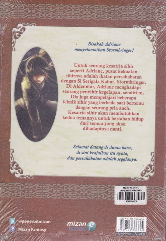 Cover Belakang Buku Avalon 3 ( Jalinan Sihir ) 