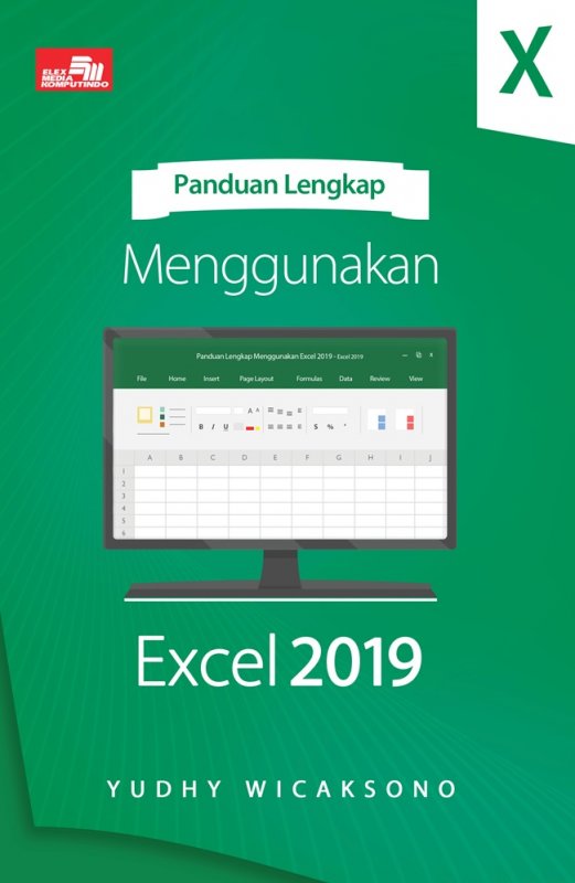 Cover Buku Panduan Lengkap Menggunakan Excel 2019