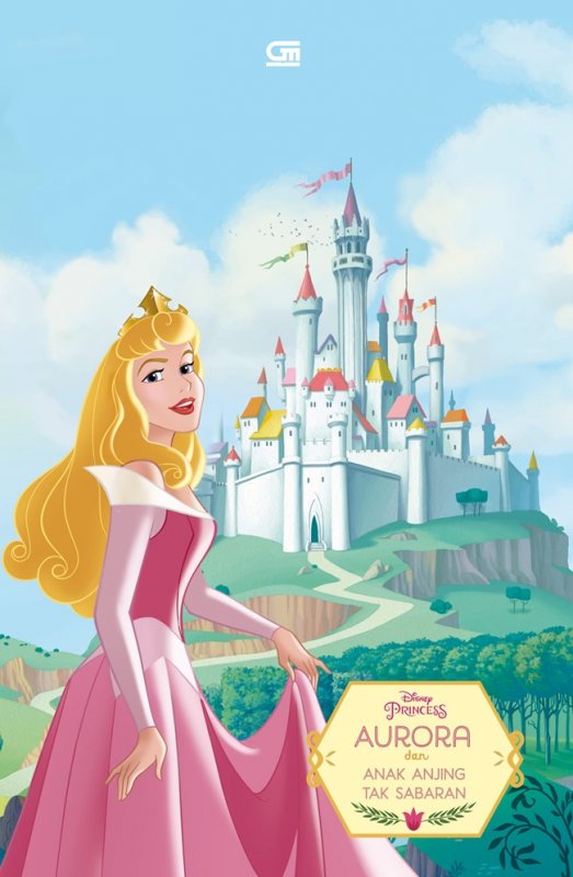 Cover Buku Disney Princess: Aurora Dan Anak Anjing Tak Sabaran