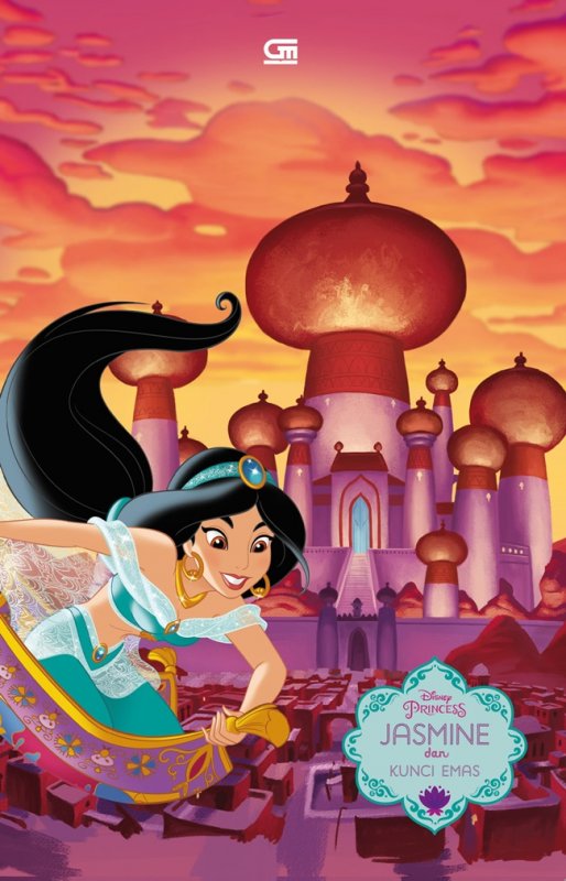 Cover Buku Disney Princess: Jasmine Dan Kunci Emas