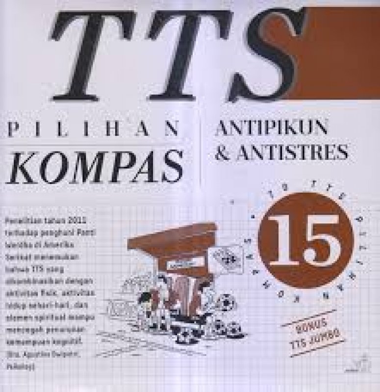 Cover Buku TTS Pilihan Kompas Jilid 15 