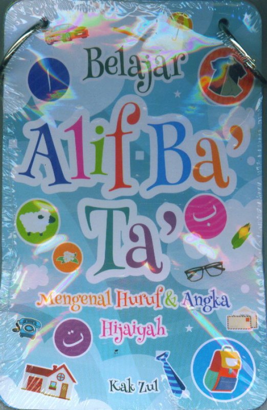 Cover Buku Kartu Belajar Alif Ba