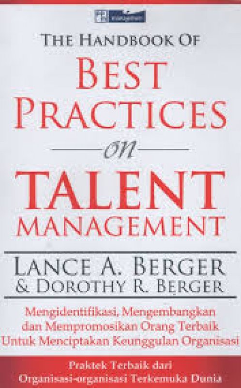 Cover Buku The Handbook of Best Practices on Talent Management