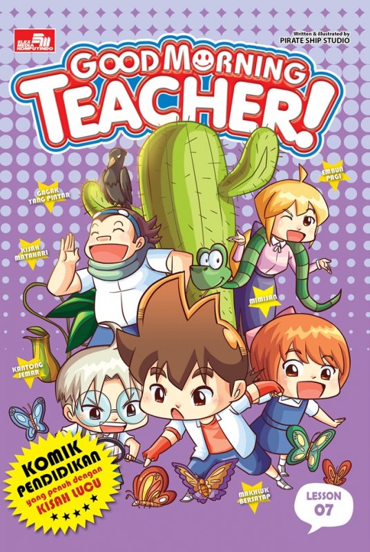 Cover Buku Good Morning Teacher! LESSON 07