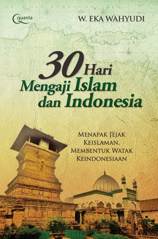 Cover Buku 30 Hari Mengaji Islam Dan Indonesia