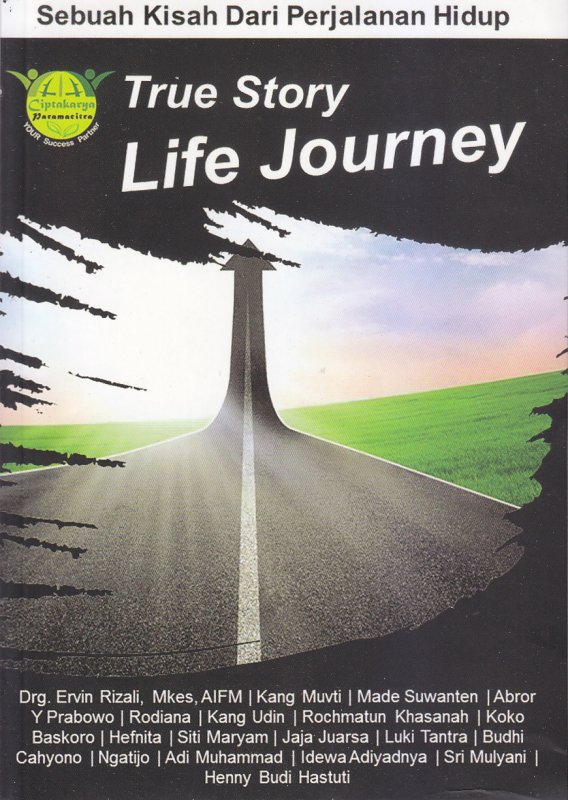 Cover Buku True Story Life Journey