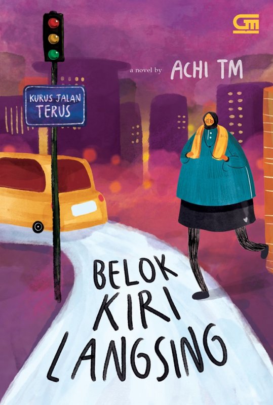 Cover Buku Belok Kiri Langsing-novel remaja