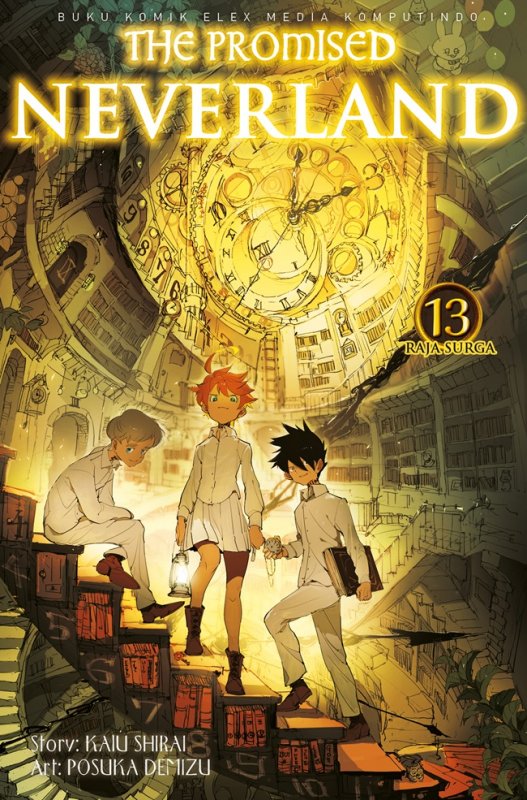 Cover Buku The Promised Neverland 13