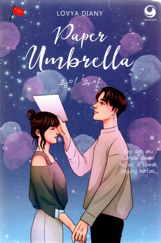 Cover Buku Paper Umbrella-novel romance