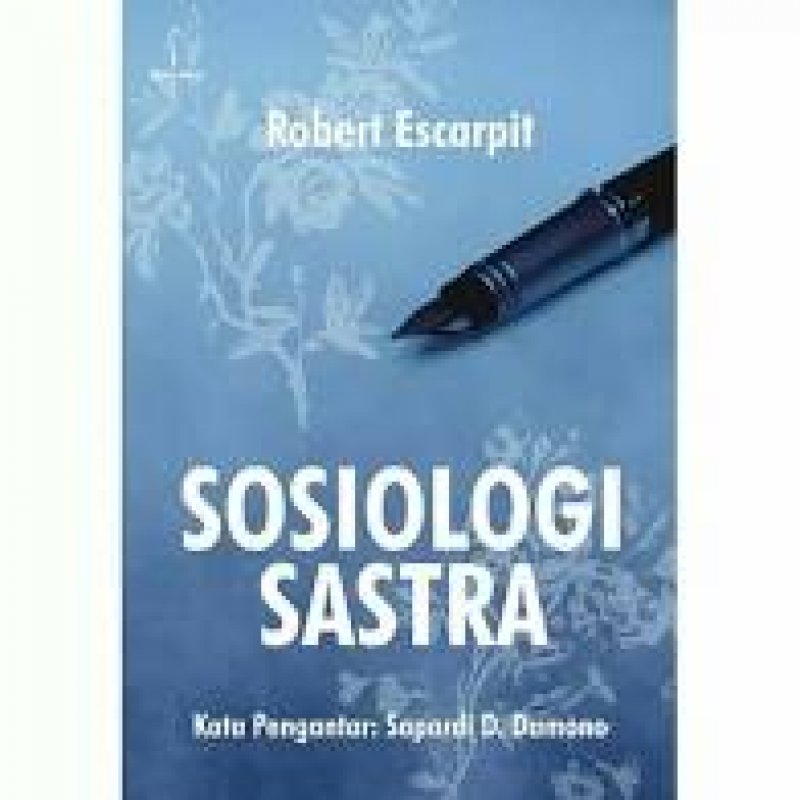 Cover Buku Sosiologi Sastra-ilmu sastra