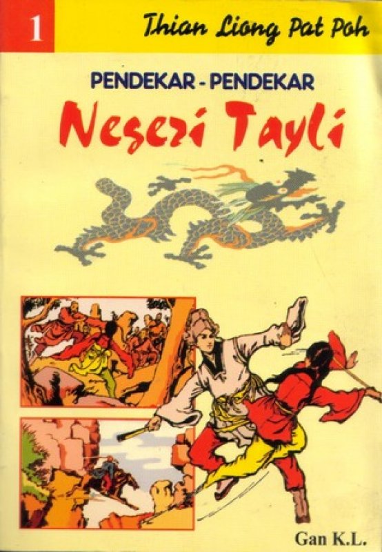 Cover Buku Pendekar-Pendekar Negeri Tayli Set #1-14 (Tamat)