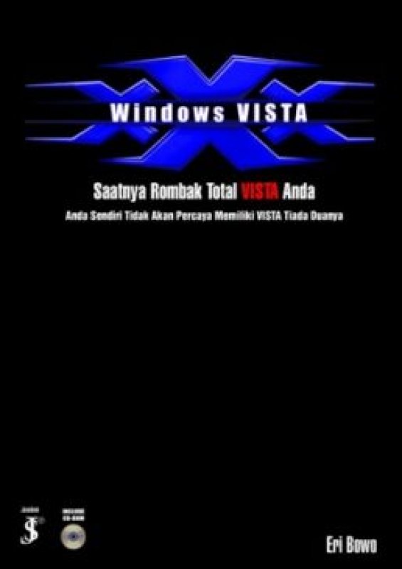 Cover Buku Windows Vista: Saatnya Rombak Total Vista Anda