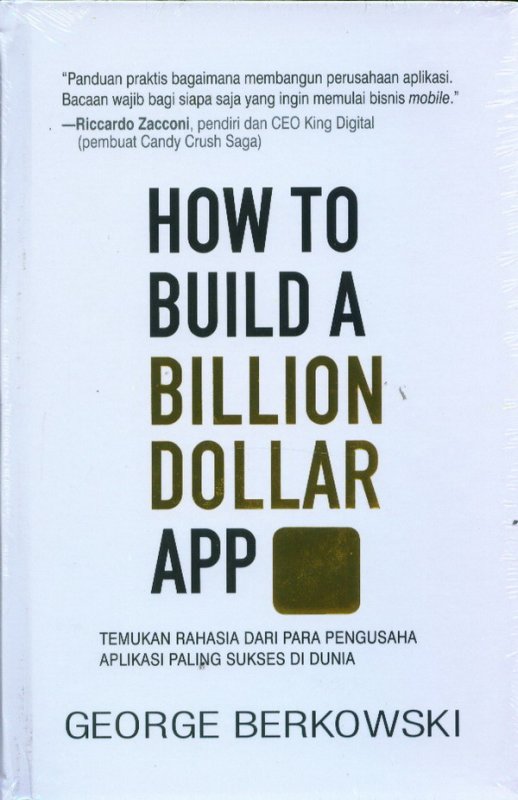 Cover How To Build A Billion Dollar App (HC)