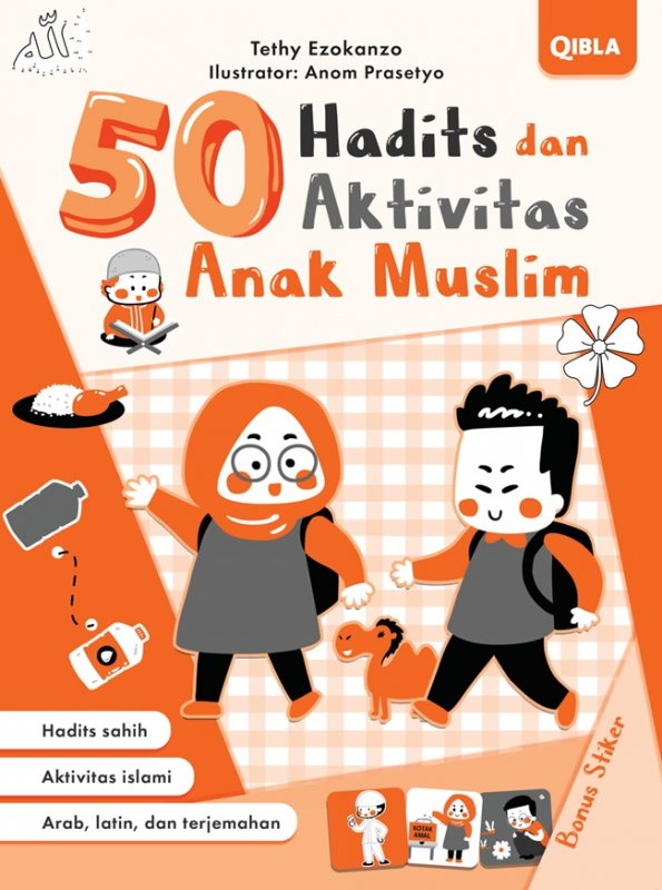 Cover Buku 50 Hadits Dan Aktivitas Anak Muslim-pendidikan anak