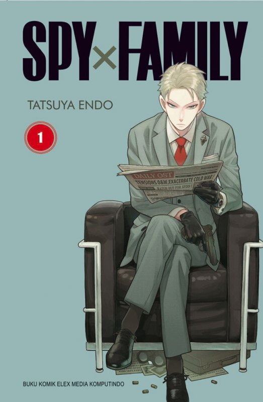 Cover Buku Spy x Family 01