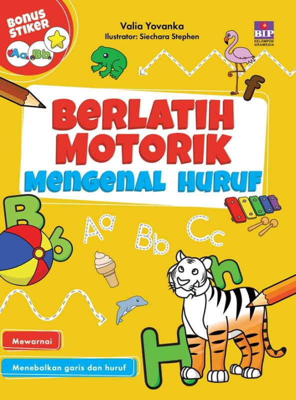 Cover Buku Berlatih Motorik Mengenal Huruf-pendidikan anak 