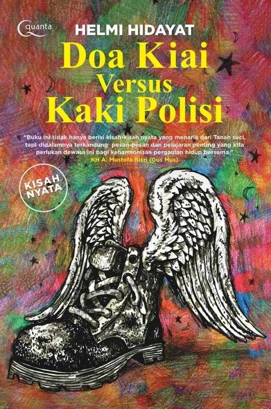 Cover Buku Doa Kiai versus Kaki Polisi-kumpulan kisah nyata