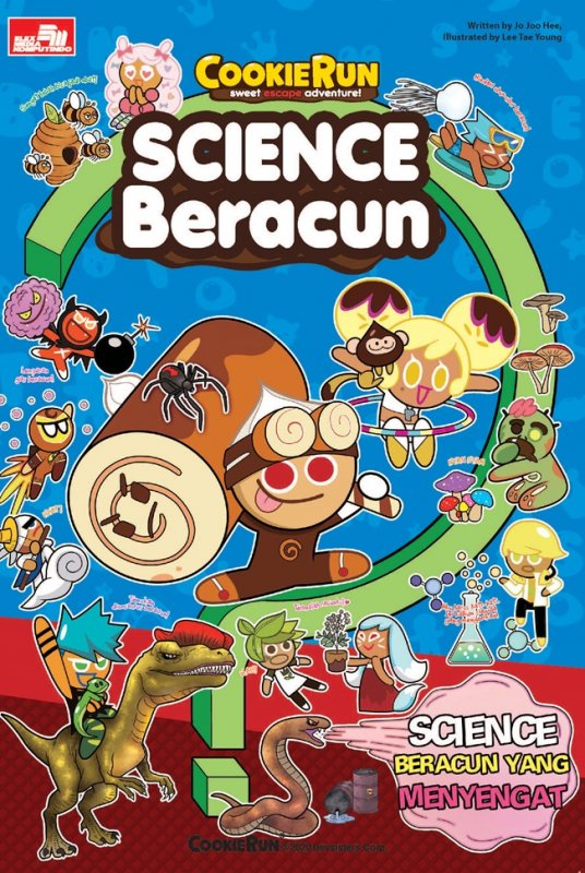 Cover Buku Cookie Run Sweet Escape Adventure! - Science Beracun