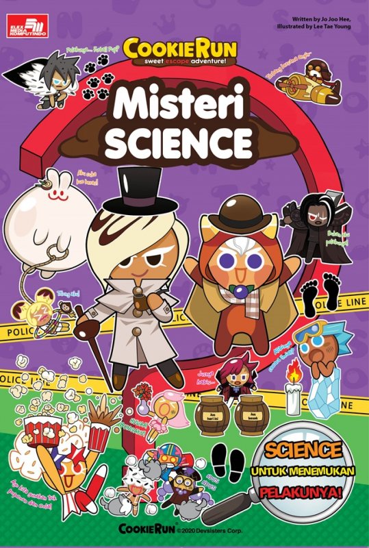 Cover Buku Cookie Run Sweet Escape Adventure! - Misteri Science