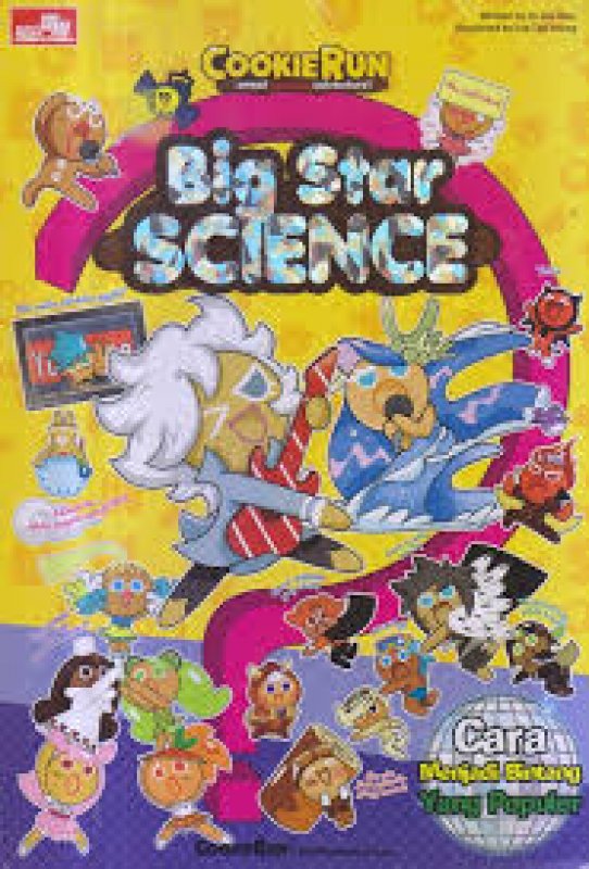Cover Buku Cookie Run Sweet Escape Adventure! -  Big Star Science (pengetahuan umum)