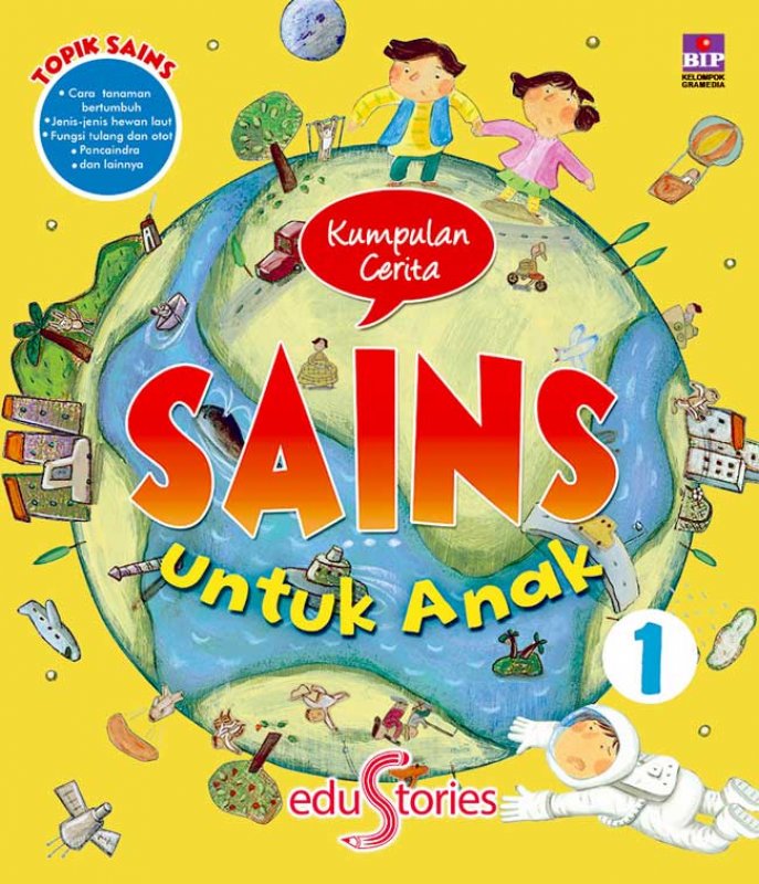 Cover Buku Kumpulan Cerita Sains Untuk Anak 1 (pengetahuan anak)