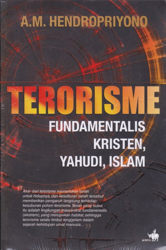 Cover Buku TERORISME Fundamentalis kristen, yahudi , islam 