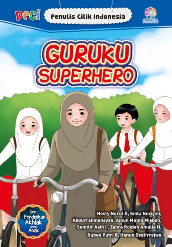Cover Buku GURUKU Superhero