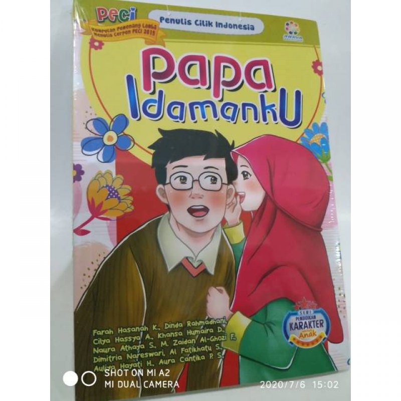 Cover Buku Papa Idamanku