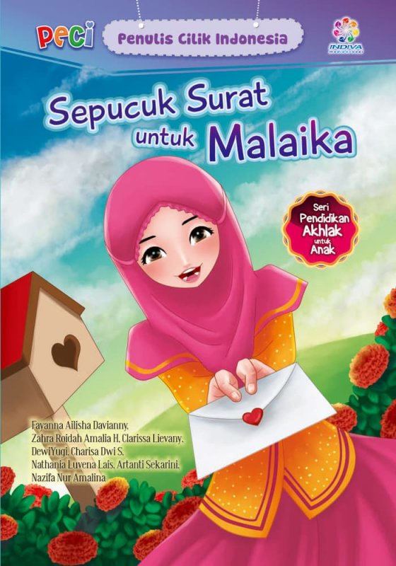 Cover Buku Sepucuk surat untuk Malaika