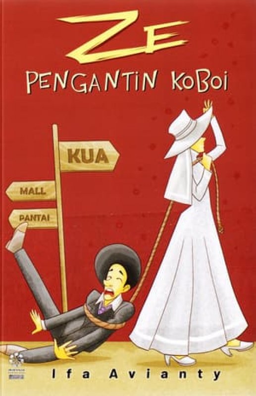 Cover Buku ZE PENGANTIN KOBOI
