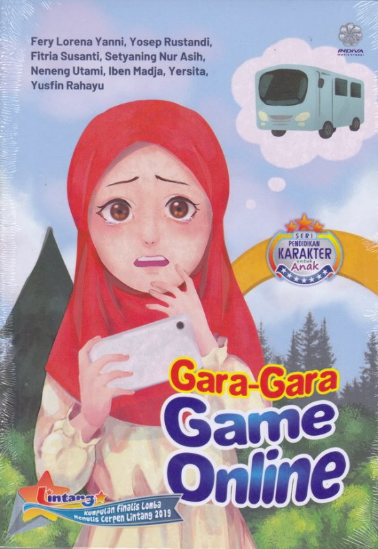 Cover Buku Gara-Gara Game Online (peci)